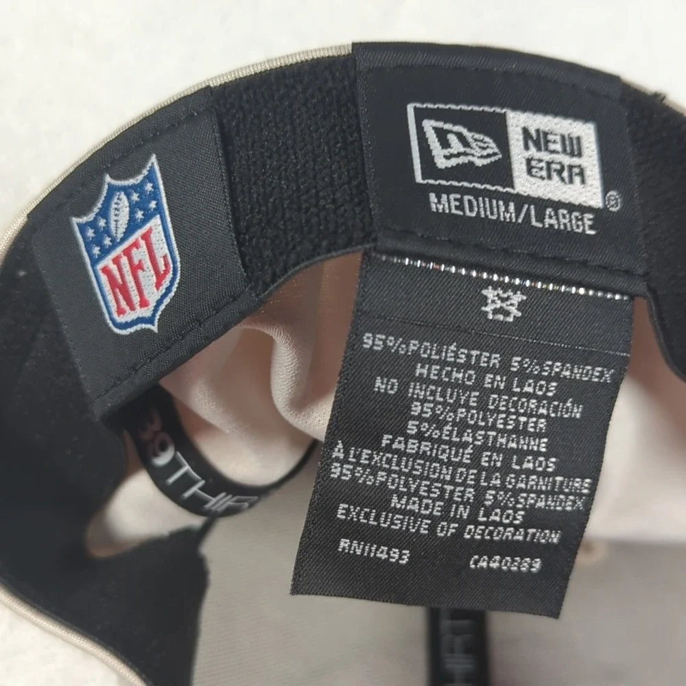 Atlanta Falcons New Era 39THIRTY Sideline Hat Adult M/L Flex Fit Throwback Logo